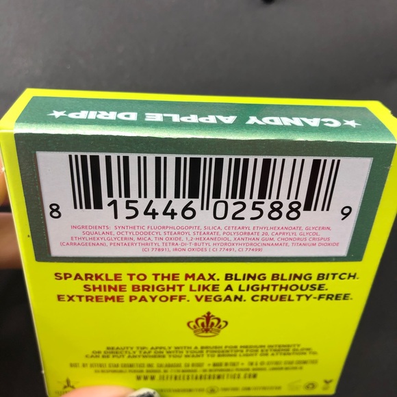 NEW Jeffree Star Supreme Frost “Candy Apple Drip” - Picture 5 of 7